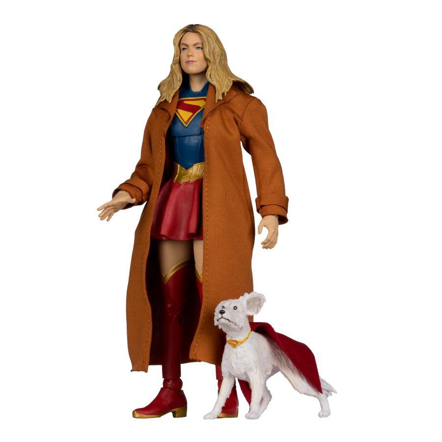 Supergirl (2026) - Supergirl and Krypto Deluxe 7" Gold Label Figure