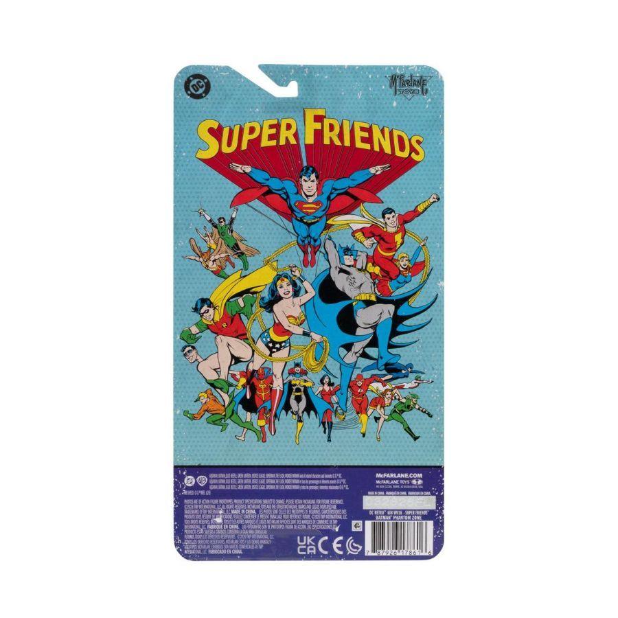 DC Comics - Batman Phantom Zone Retro Super Friends 6" (Chase Version) Figure