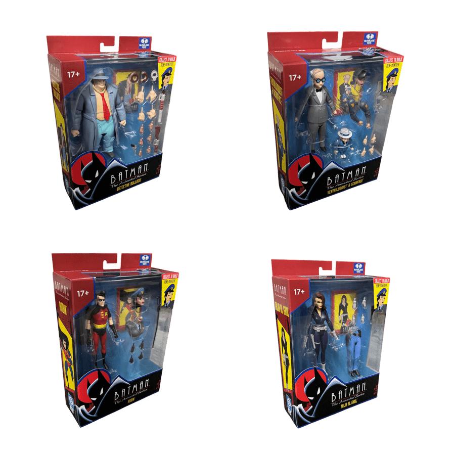 Batman: The Animated Series - Build-a-Figure Assortment (Wave 6) (6 Pieces)