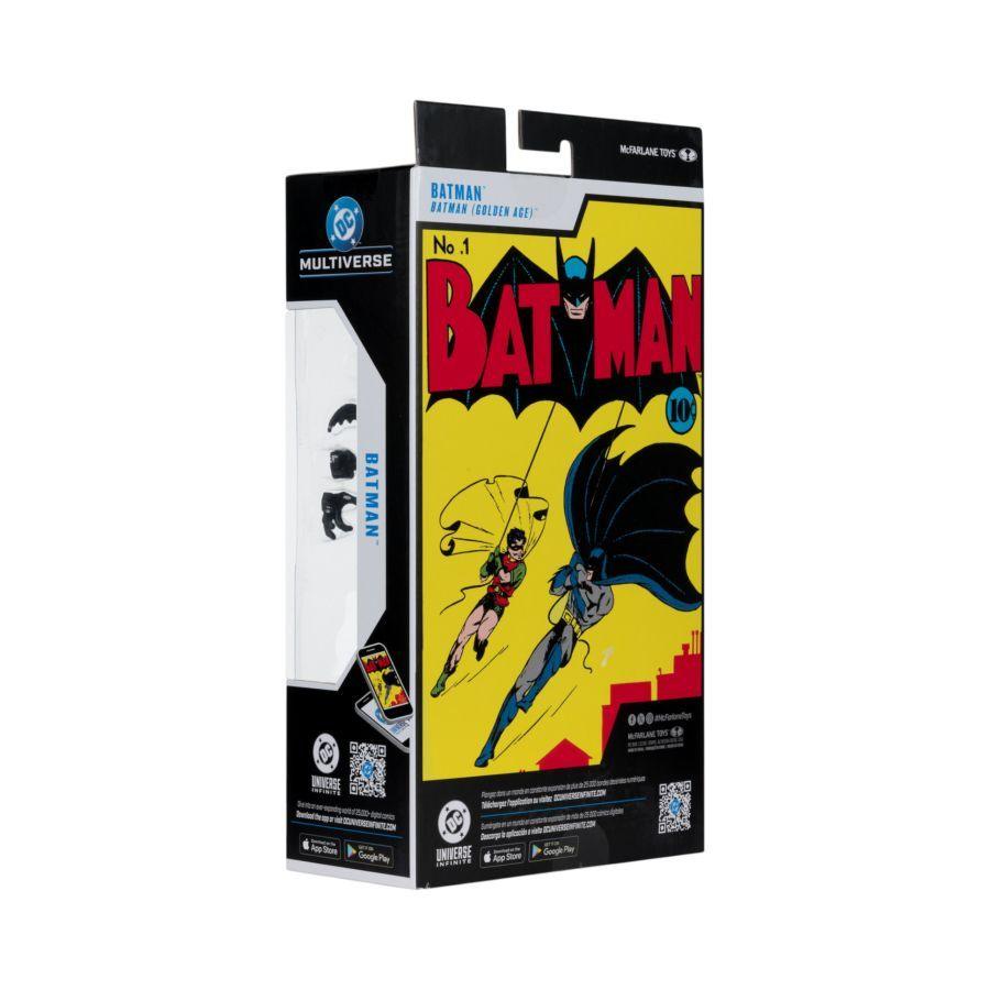 Batman (comics) - Batman (Golden Age) Red Platinum Edition 7" Figure
