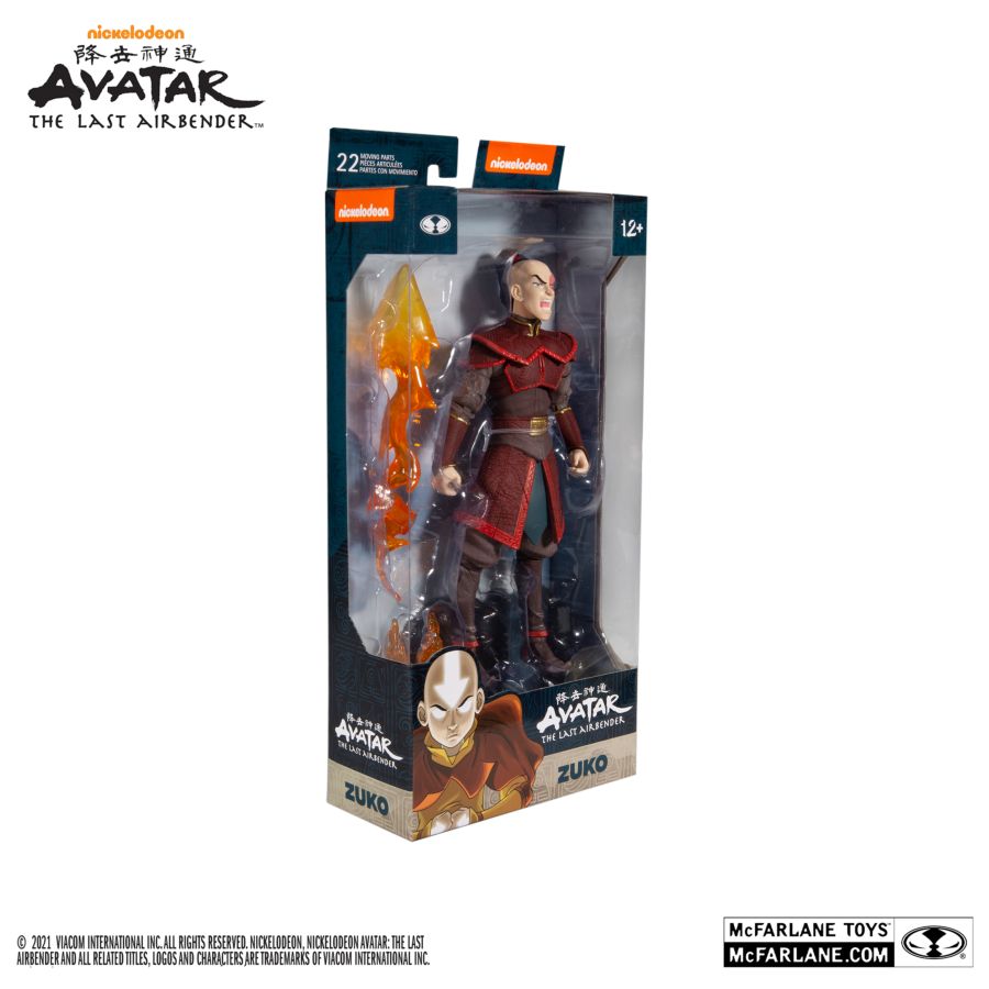 Avatar: The Last Airbender - Prince Zuko 7" Scale Action Figure