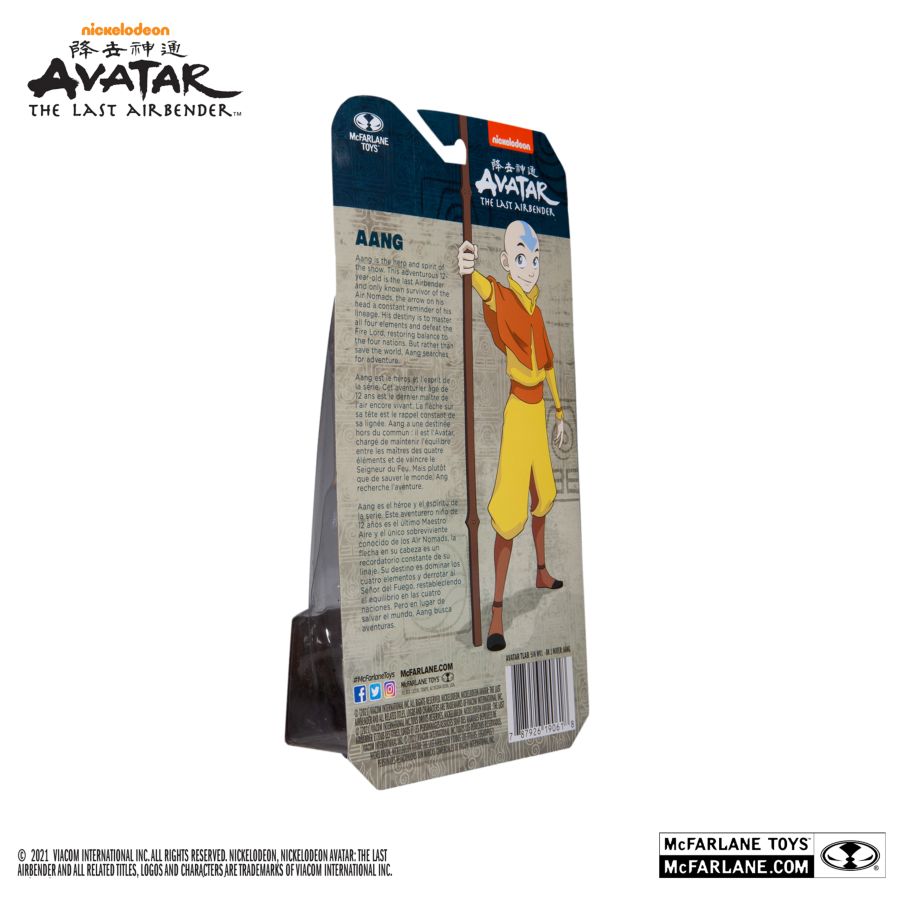 Avatar: The Last Airbender - Aang 5" Scale Action Figure