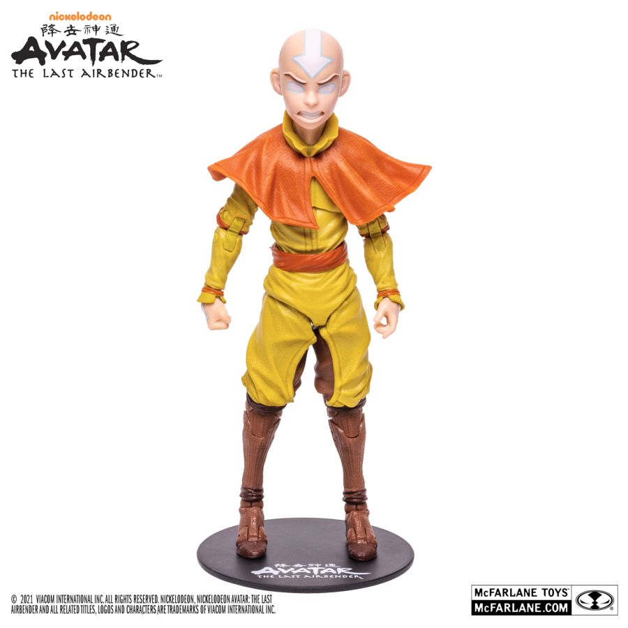 Avatar: The Last Airbender - Aang Avatar State Gold 7" Figure