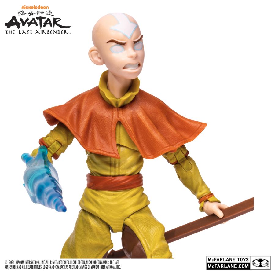 Avatar: The Last Airbender - Aang Avatar State Gold 7" Figure