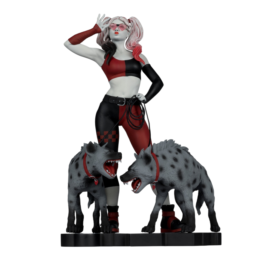 DC Comics - Harley Quinn "Red, White & Black" Resin Statue
