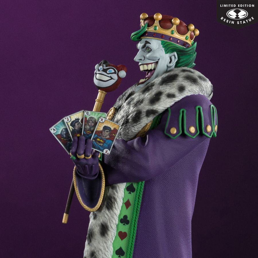 The Joker: Purple Craze - Joker by Ed McGuiness Resin Statue
