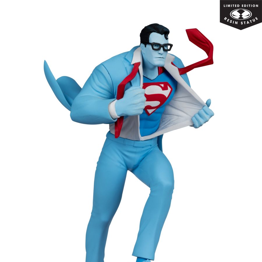 DC Comics - Superman Red & Blue by Clayton Henry Resin Statue