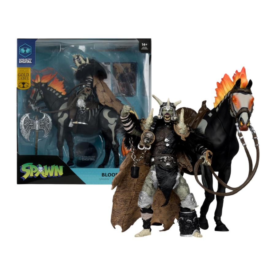 Spawn - Bloodaxe "Spawn The Dark Ages" 2PK Gold Label 7" Figure