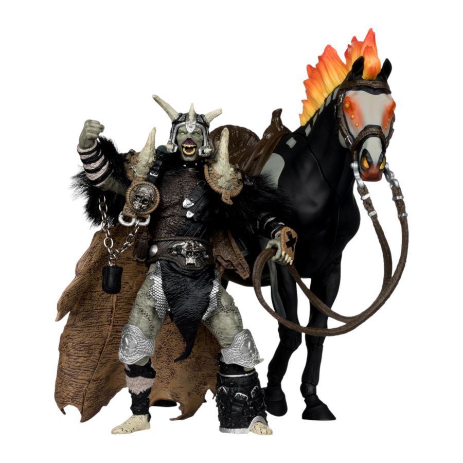 Spawn - Bloodaxe "Spawn The Dark Ages" 2PK Gold Label 7" Figure