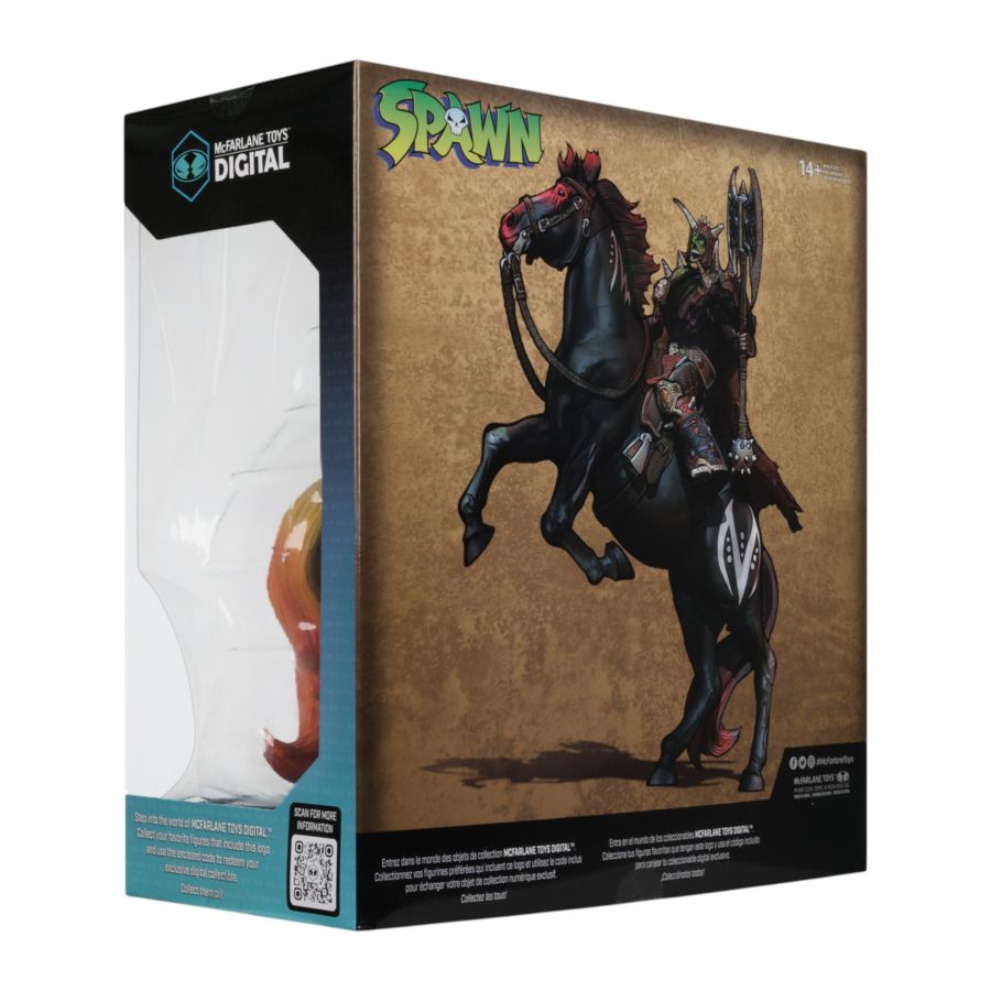 Spawn - Bloodaxe "Spawn The Dark Ages" 2PK Gold Label 7" Figure