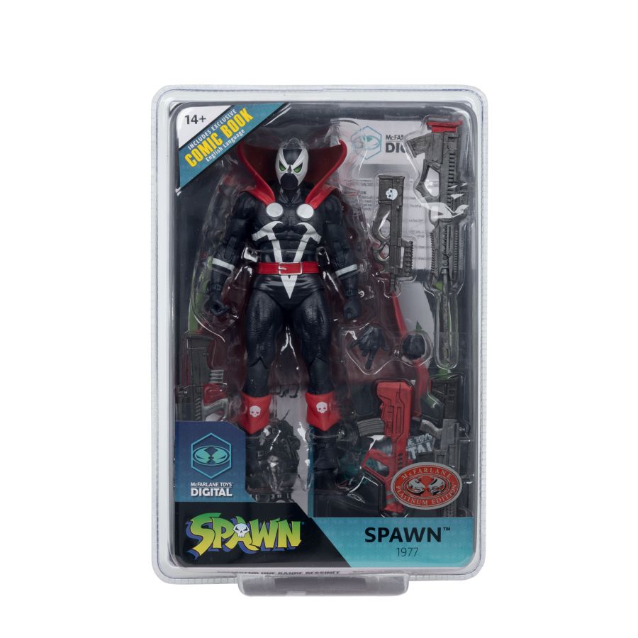 Spawn - 1977 Spawn (Variant) 7" Action Figure with Comic