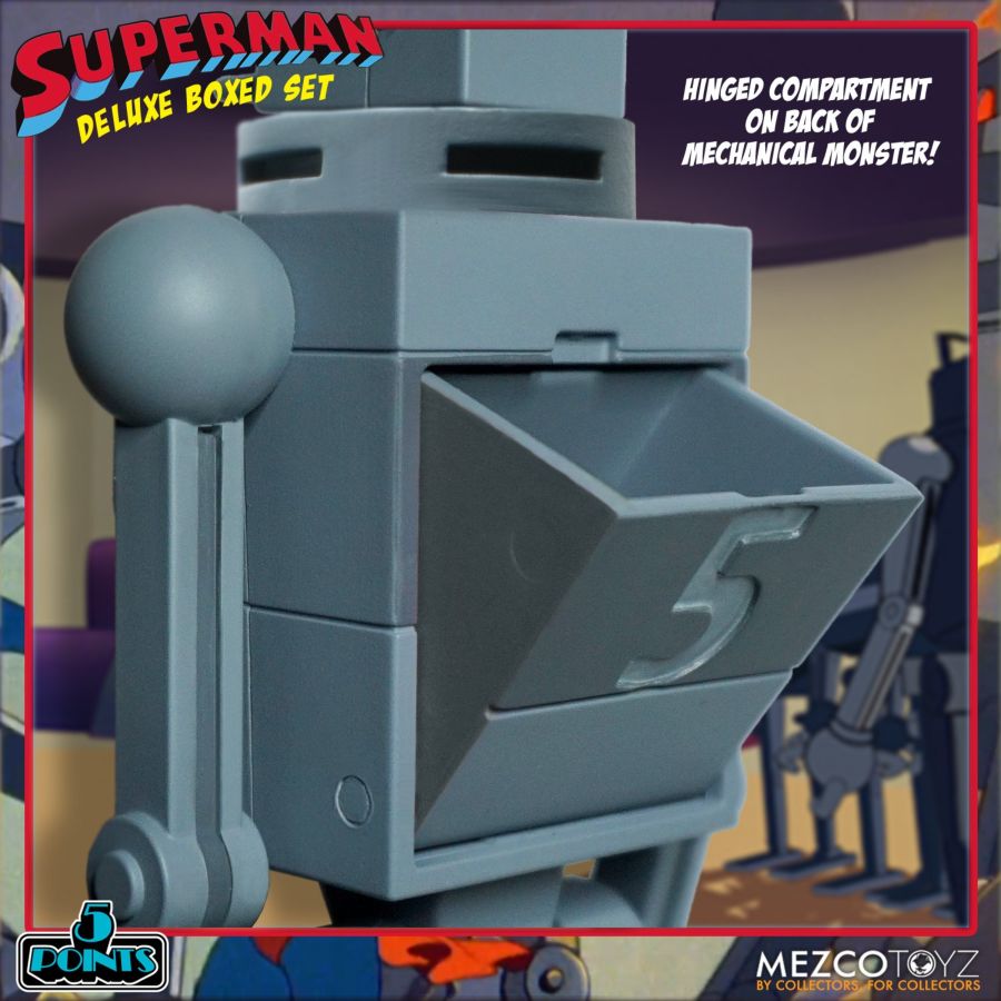 Superman The Animated Series - Mechanical Monsters 5 Points Action Figure Deluxe Box Set