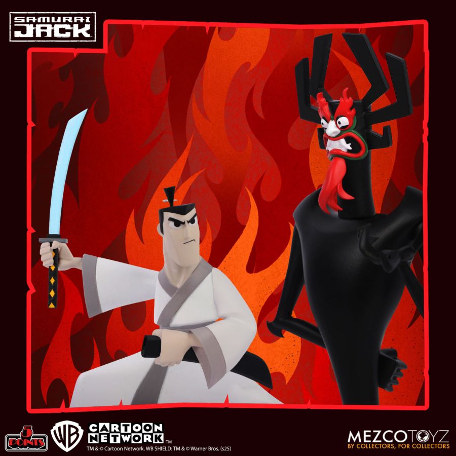 Samurai Jack - 5 Points Figure Assortment