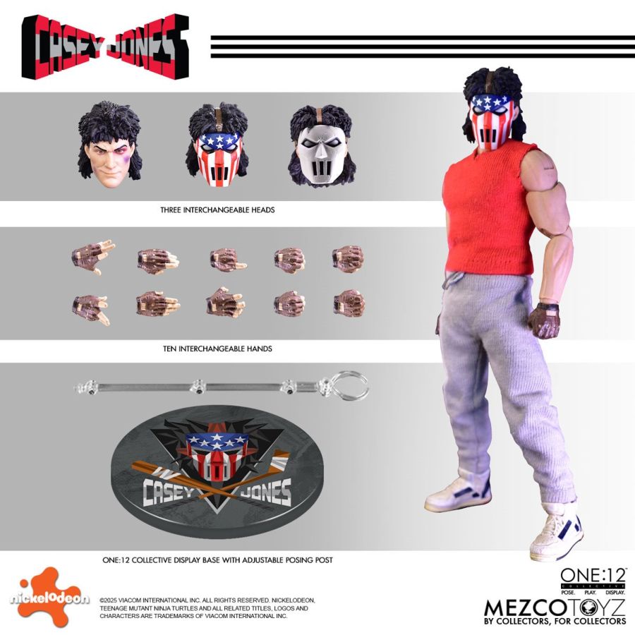 Teenage Mutant Ninja Turtles - Casey Jones ONE:12 Collective Figure