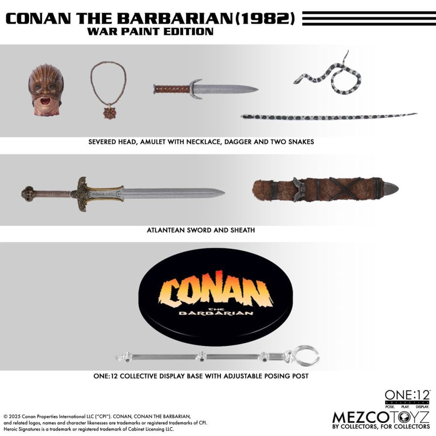 Conan The Barbarian (1982) - Conan ONE:12 Collective 1:12 Scale Action Figure