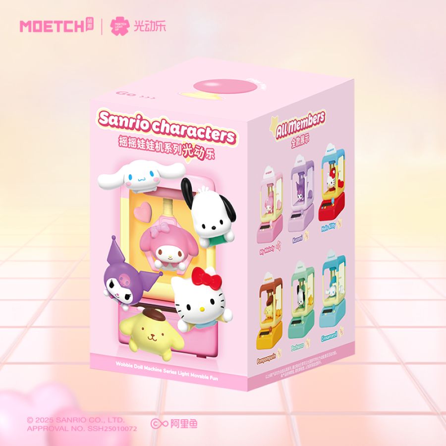 Sanrio - Wobble Doll Machine Series (Display of 6)