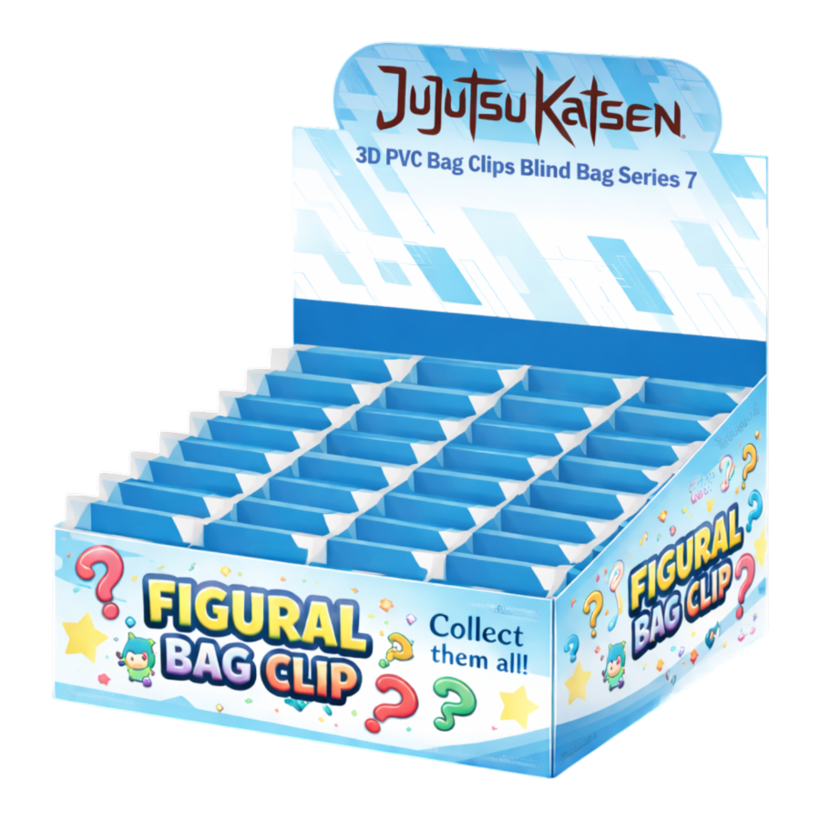 Jujutsu Kaisen - 3D PVC Bag Clips Series 7 Blind Bag (Display of 24)