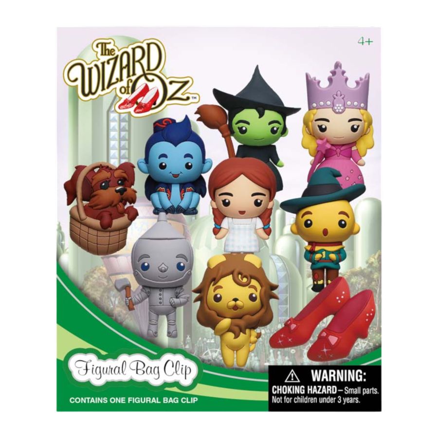 Wizard of Oz - 3D PVC Bag Clips Blind Bag (Display of 24)