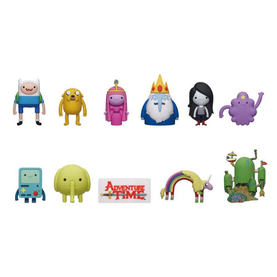 Adventure Time - 3D PVC Foam Bag Clips Series 1 Blind Bag (Display of 24)