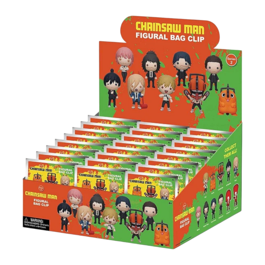 Chainsaw Man - 3D PVC Bag Clips Blind Bag 24ct CDU (Series 2)