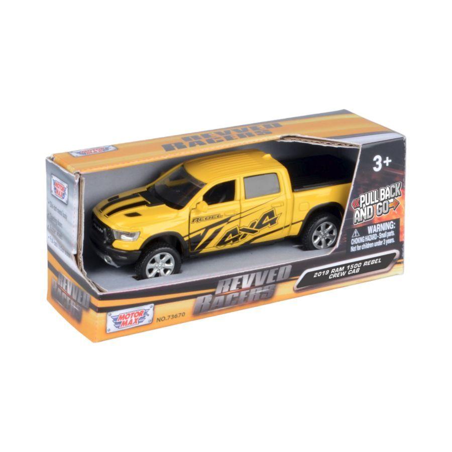 Revved Racers - 1:32 2019 RAM 1500 Rebel Crew Cab Diecast Vehicle