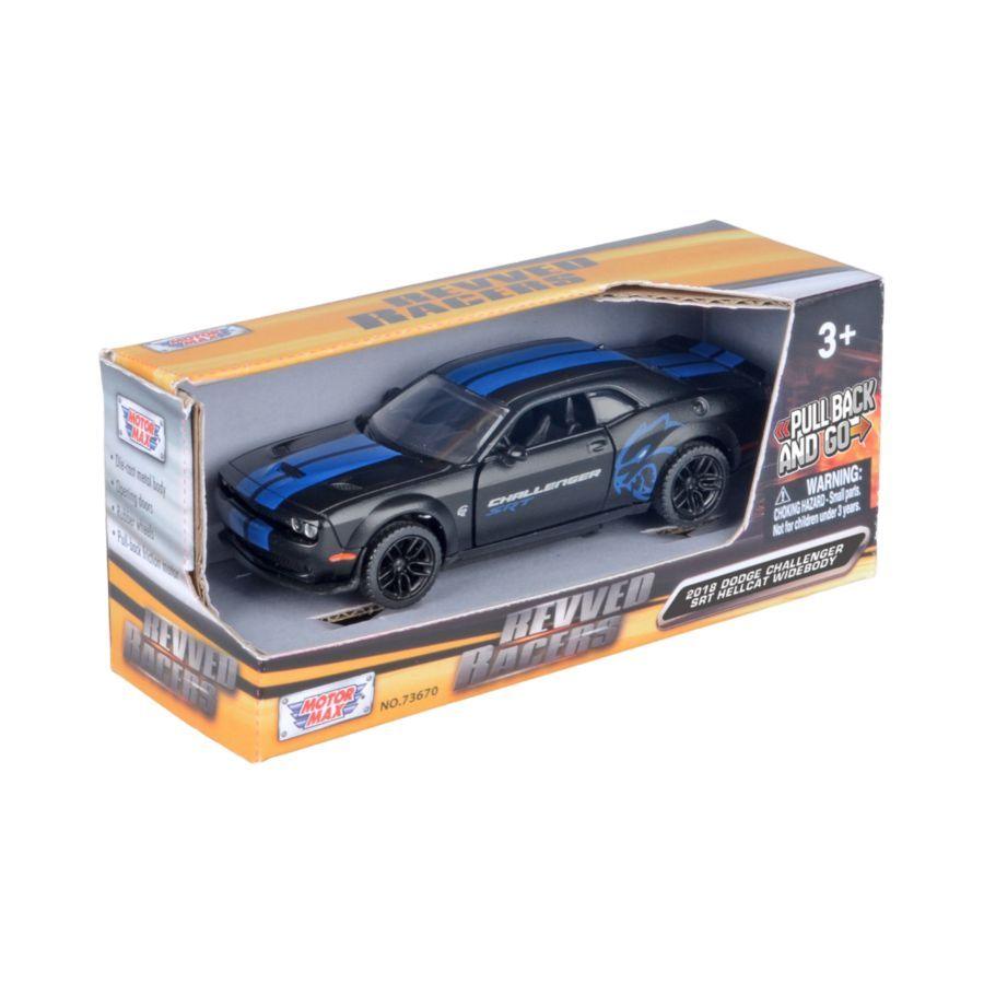 Revved Racers - 1:32 2018 Dodge Challenger SRT Hellcat Widebody Diecast Vehicle
