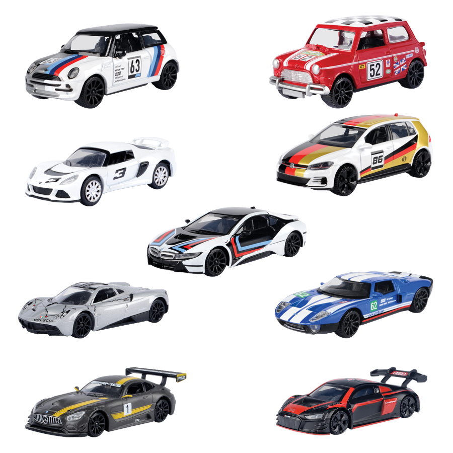 GT Racing - 1:43 Scale GT Racing Assortement (Display of 24)