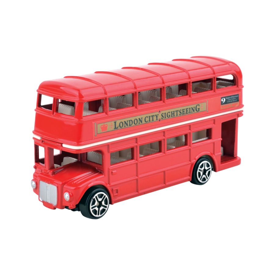 Metro Town - 3.5" London Bus Die-Cast Vehicle