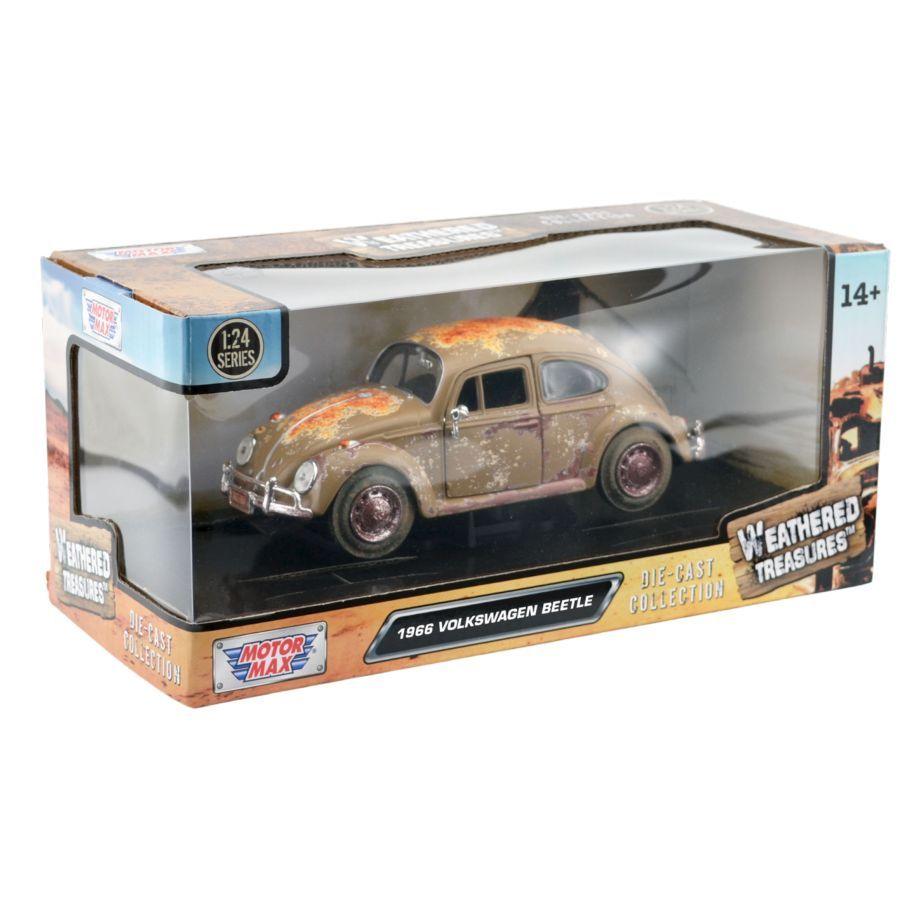 Weathered Treasures - 1:24 1966 Volkswagen Beetle Diecast Vehicle