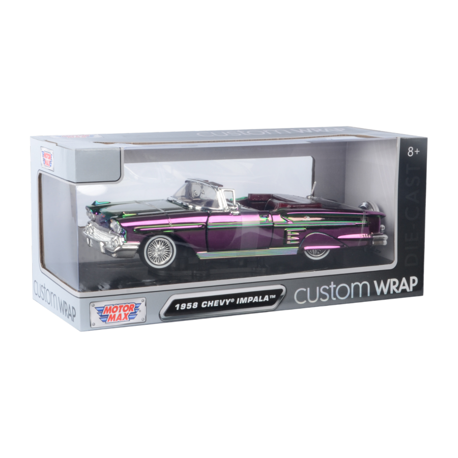 Custom Wrap - 1:24 1958 Chevy Impala Die-Cast Vehicle