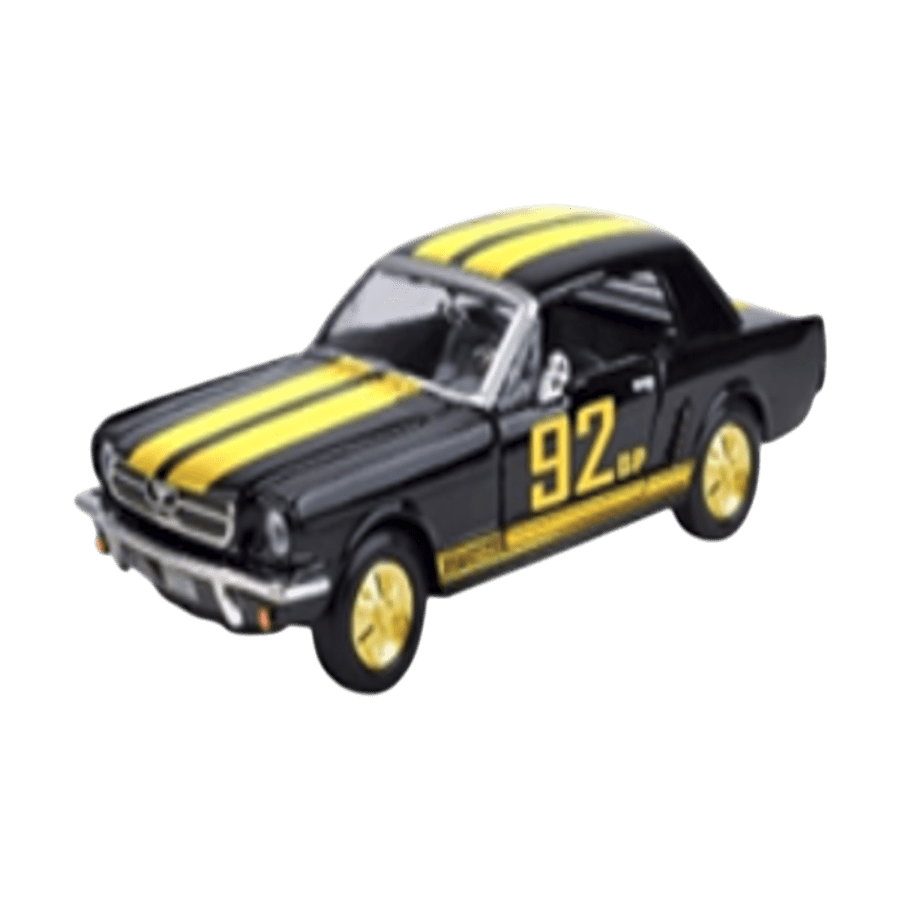 Midnight Eclipse - 1:24 1964 1/2 Ford Mustang (Hard Top) Diecast Vehicle