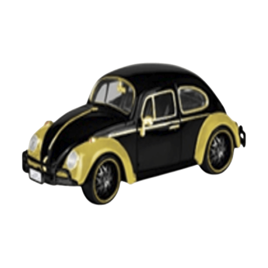 Midnight Eclipse - 1:24 1966 Volkswagen Beetle Diecast Vehicle