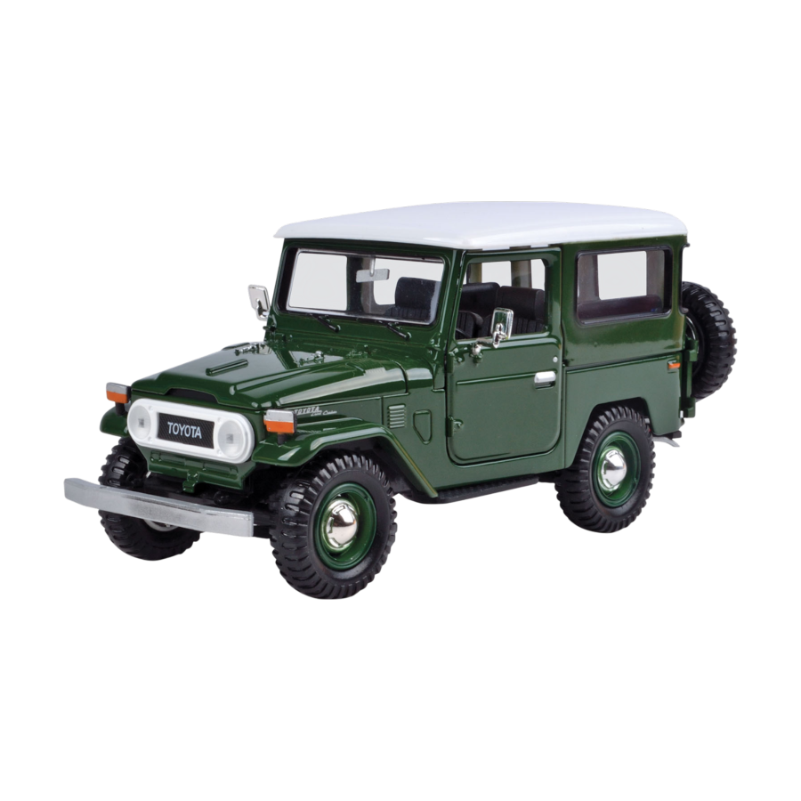 Platinum Collection - 1:24 Toyota FJ40 Hard Top (Green) Die-Cast Vehicle