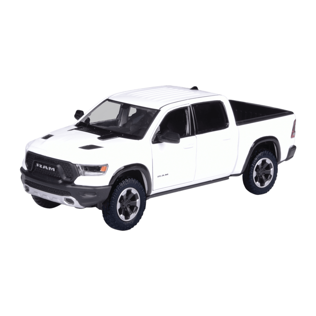 Timeless Legends - 1:27 2019 White Ram 1500 Crew Rebel