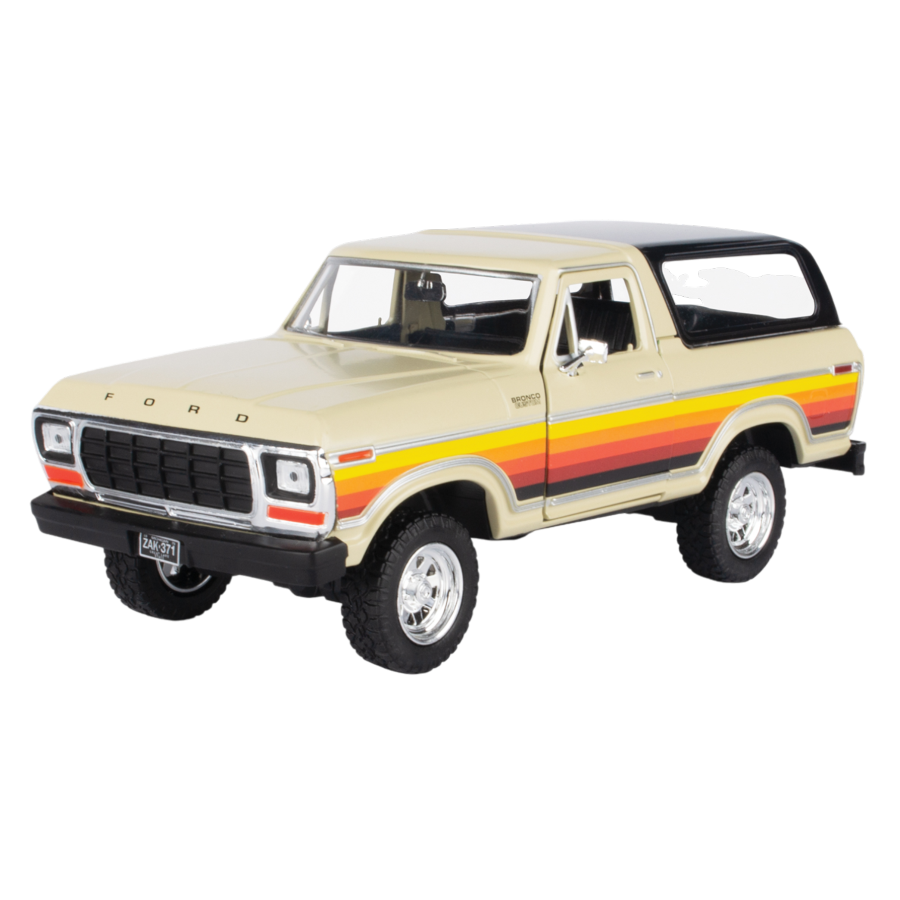 Platinum Collection - 1:24 Scale 1978 Ford Bronco - Free Wheeling Version