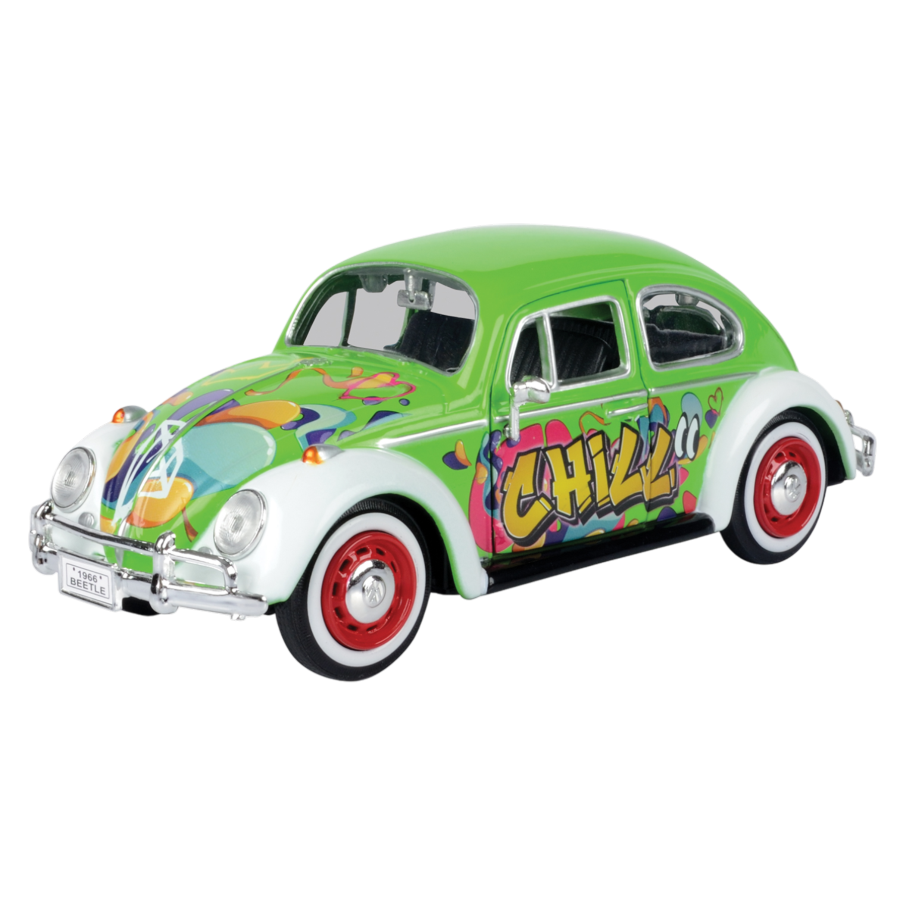 Volkswagen Collection - 1:24 Scale 1966 Volkswagen Beetle - Graffiti
