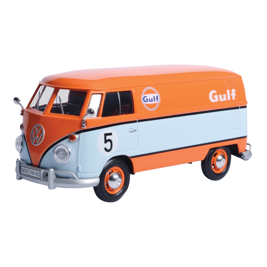 Gulf Collection - 1:24 Scale Volkswagen Type 2 (T1) With Gulf Livery