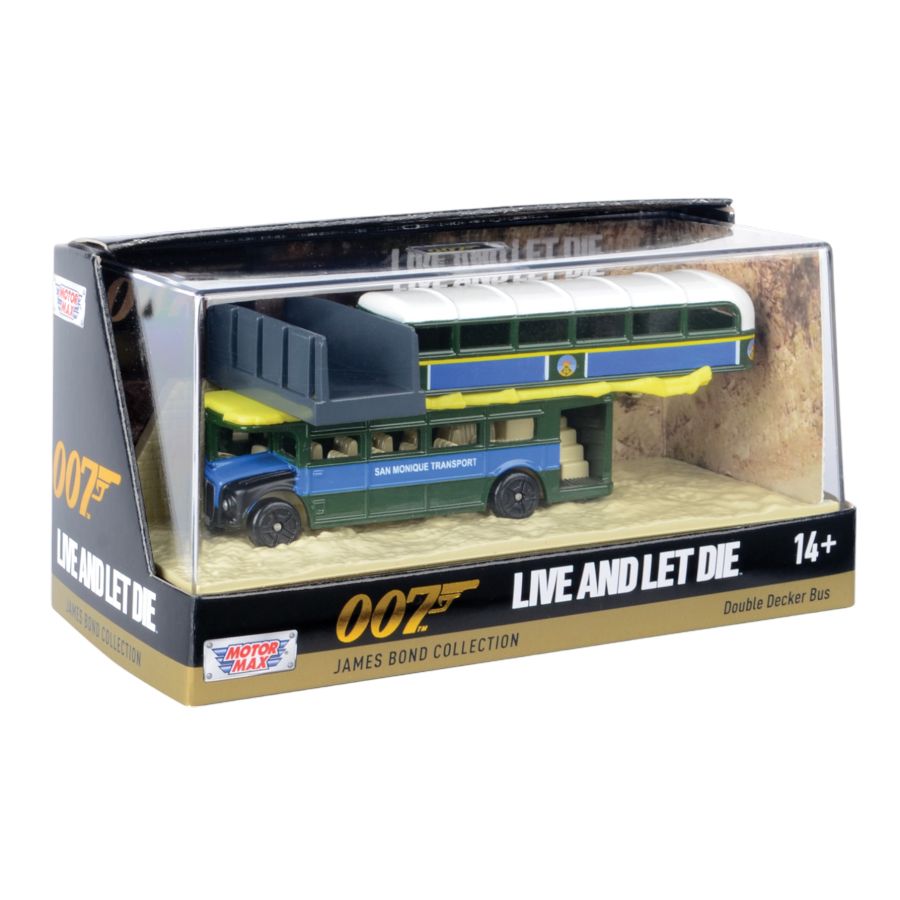 James Bond Collection - 3" Diorama Live And Let Die (Double Decker Bus )