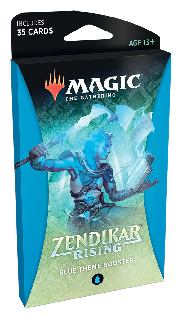 Magic the Gathering - Zendikar Rising Blue Theme Booster Pack