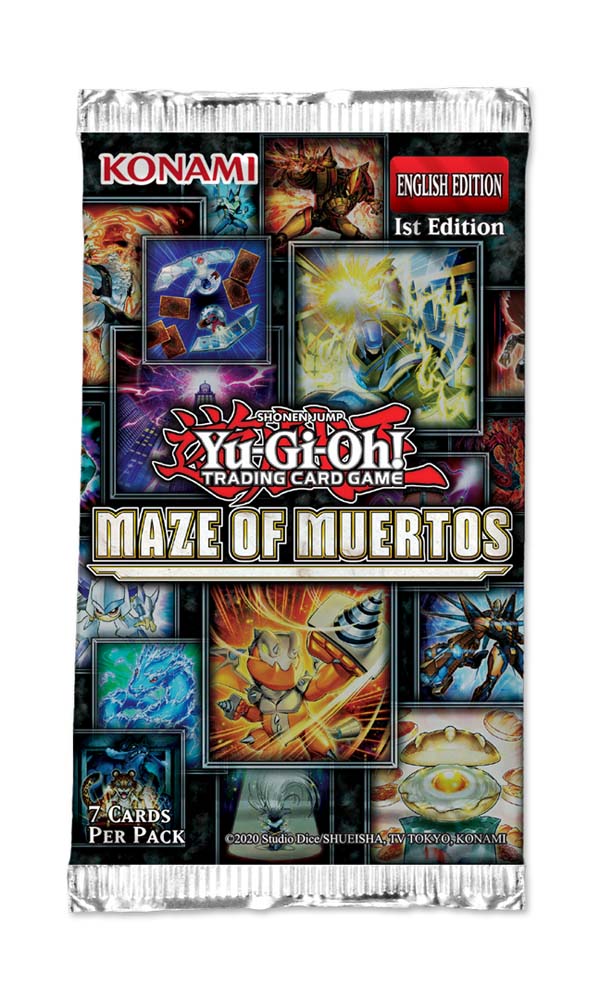 Yu-Gi-Oh! TCG Maze Of Muertos - 7 x Card Booster