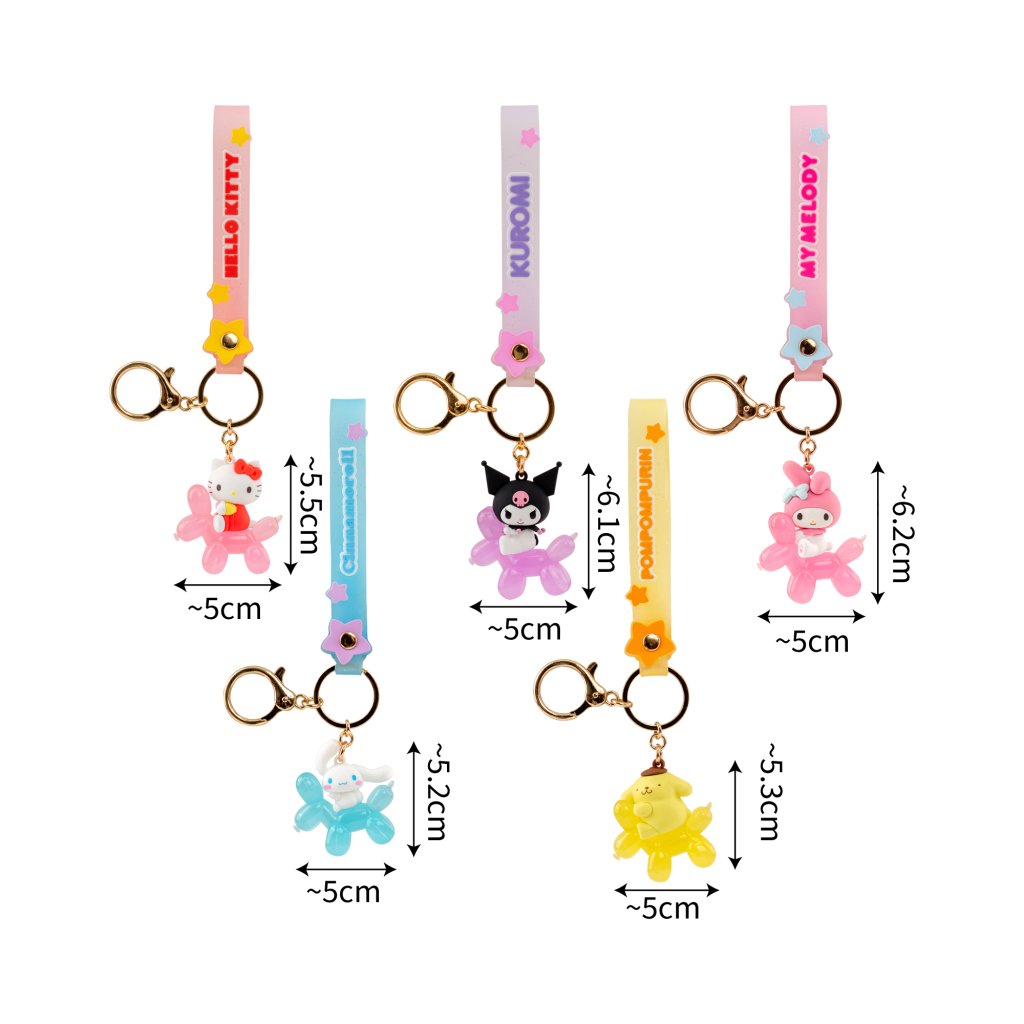 YuMe Hello Kitty and Friends Keychain & Strap Balloon Series
