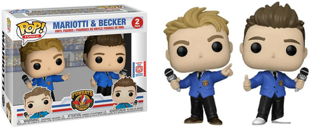 Fundays Games - Mariotti & Becker 2 Pack Pop Vinyl
