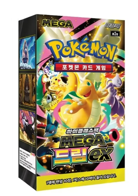 Mega Dream (Korean) - Pokémon TCG Mega Evolution M2a Booster Box