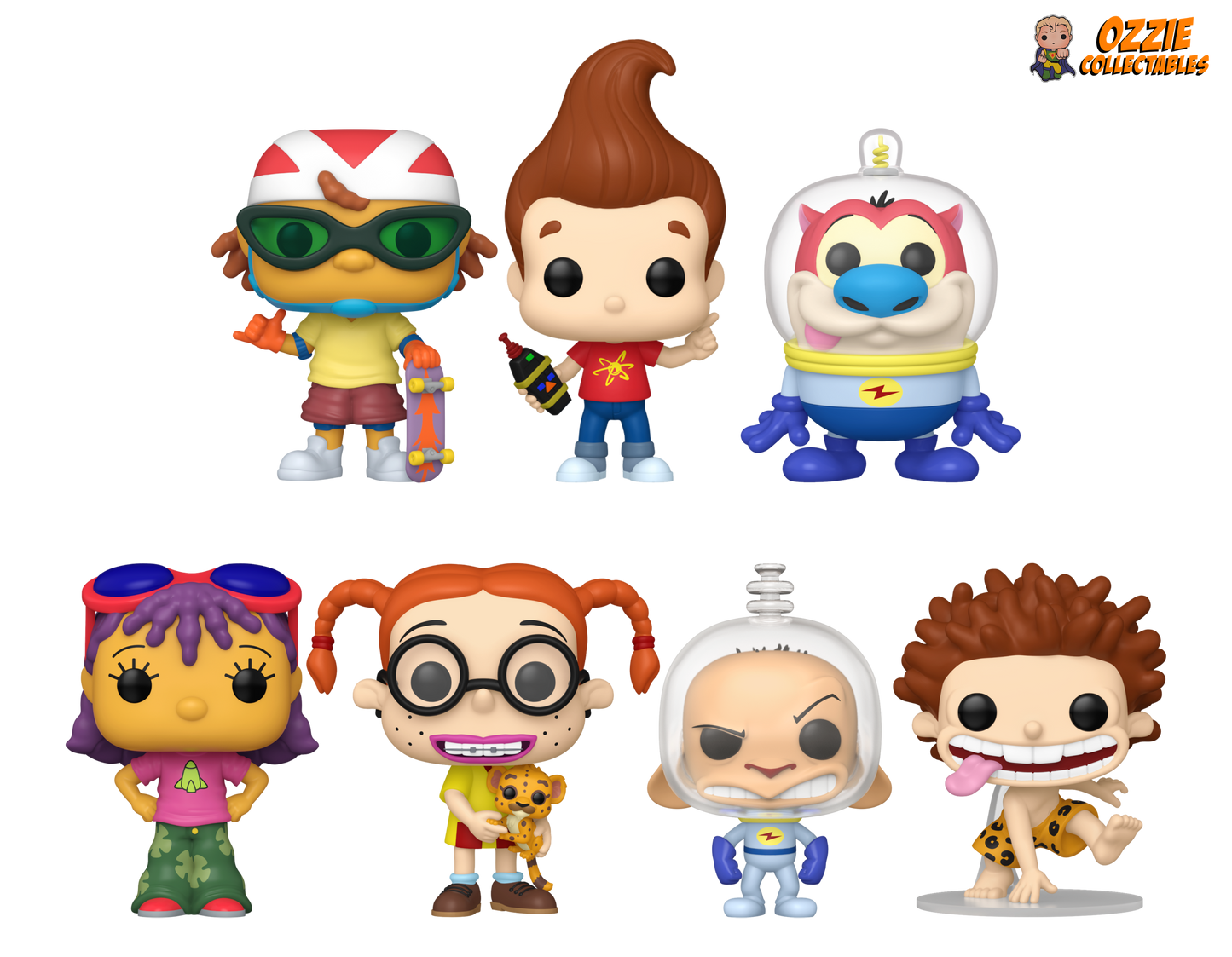 Nickelodeon Rewind 2024 Bundle - 7 POP! Vinyls