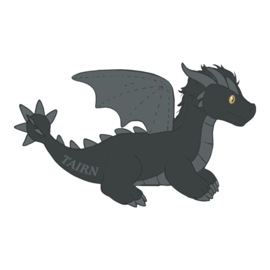 Fourth Wing - Tairn Plush