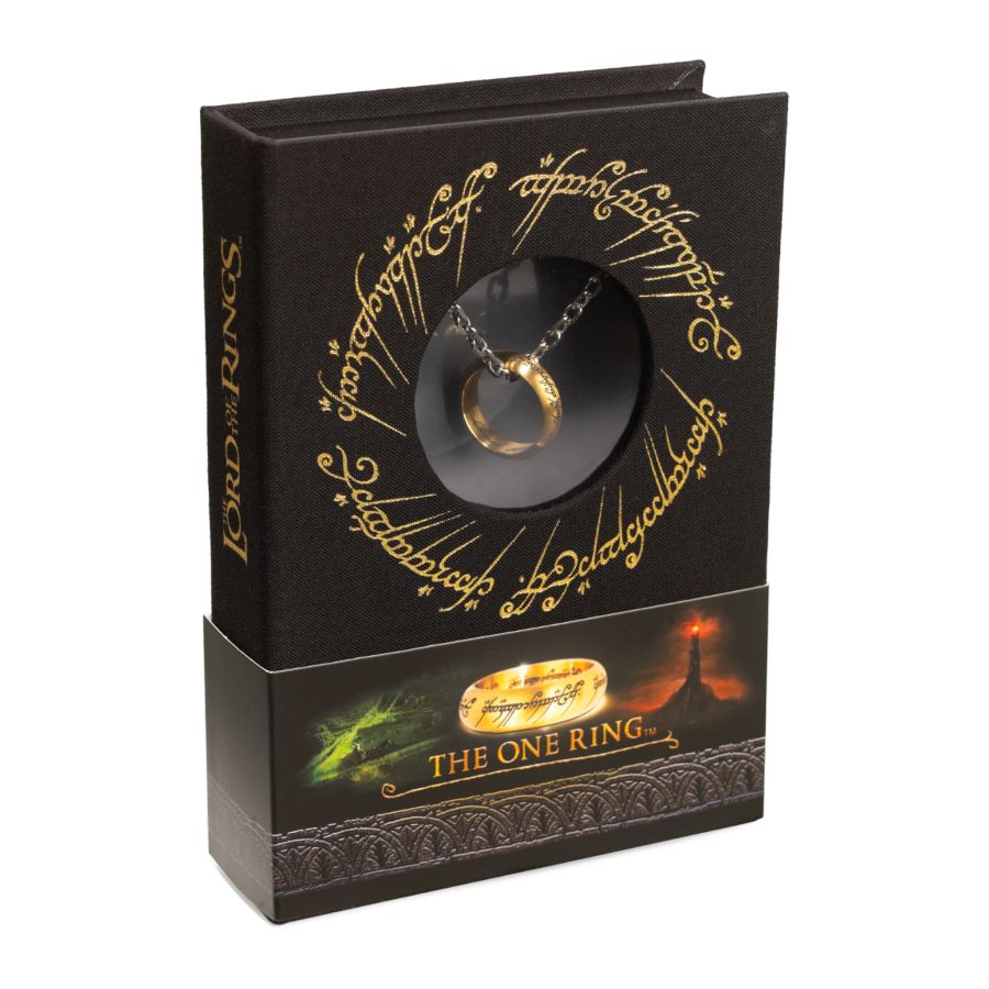 The Lord of the Rings - The One Ring on Chain Replica