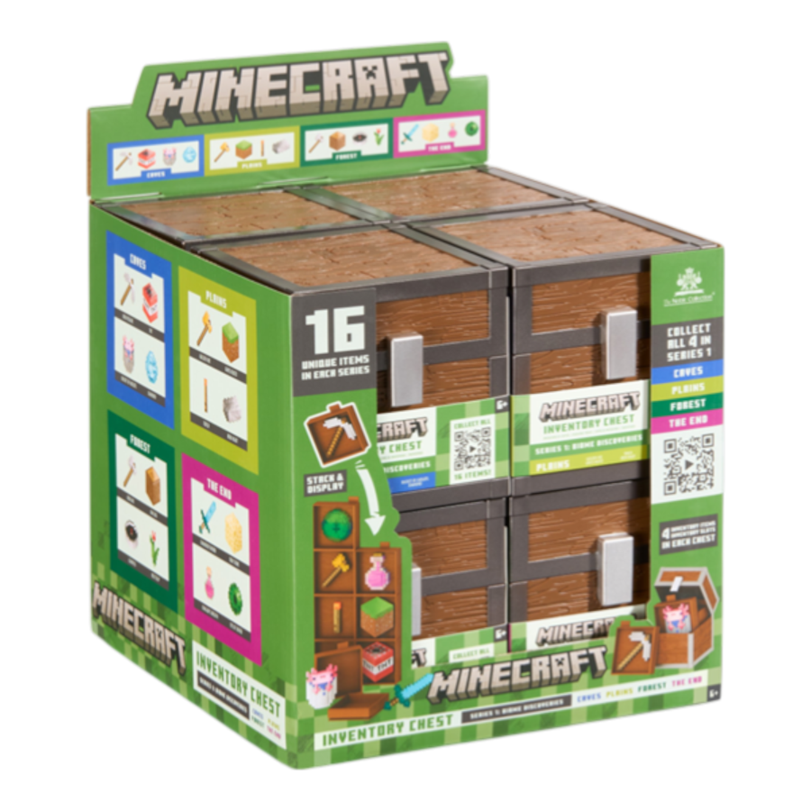 Minecraft - Inventory Chest Blind Box (Display of 8)