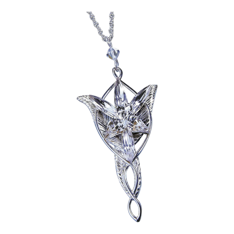 Lord of The Rings - Arwen Evenstar Silver Plated Pendant