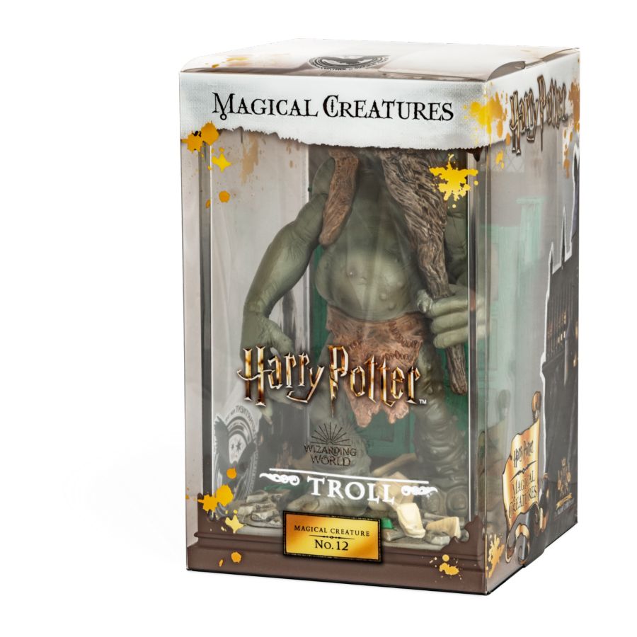 Harry Potter - Troll Magical Creatures Diorama