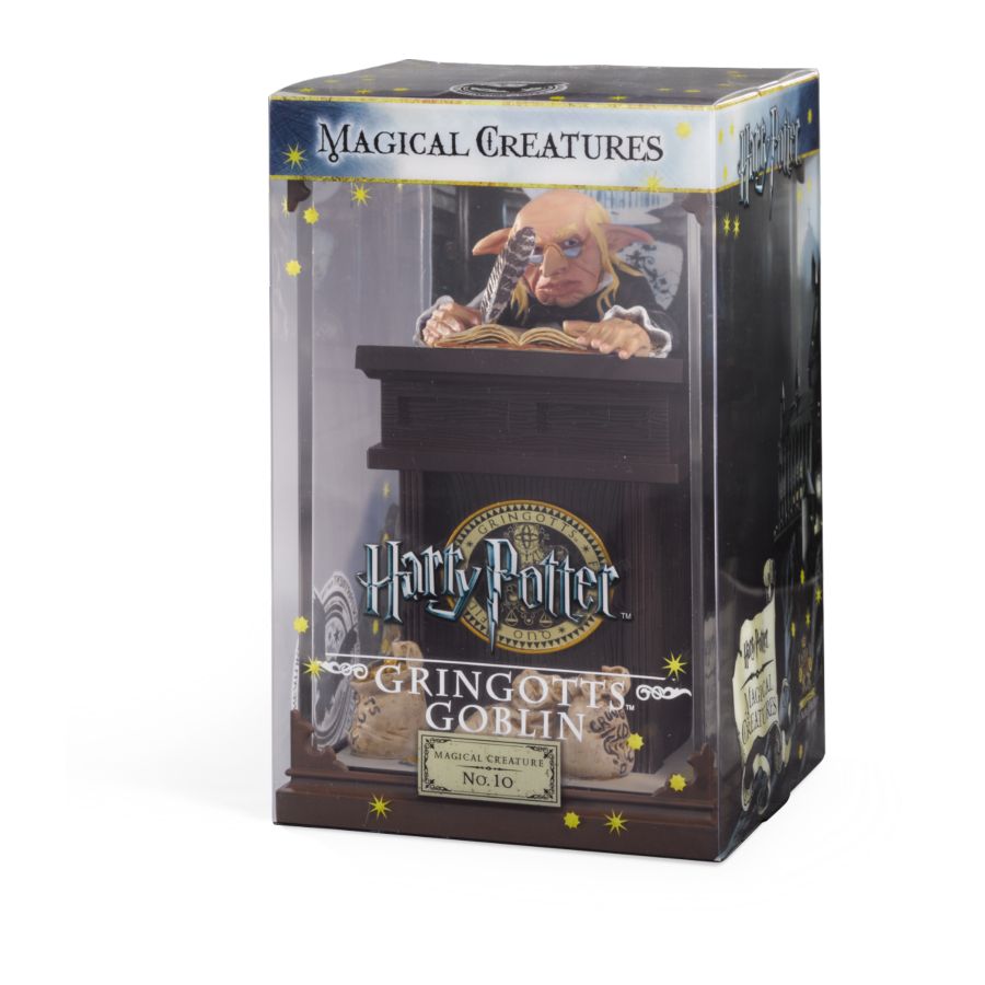 Harry Potter - Gringotts Goblin Magical Creatures Diorama